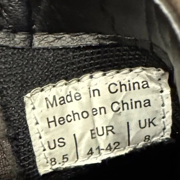 Steve Madden Dark Brown Men's Boots sz 8.5 - Picture 10 of 10